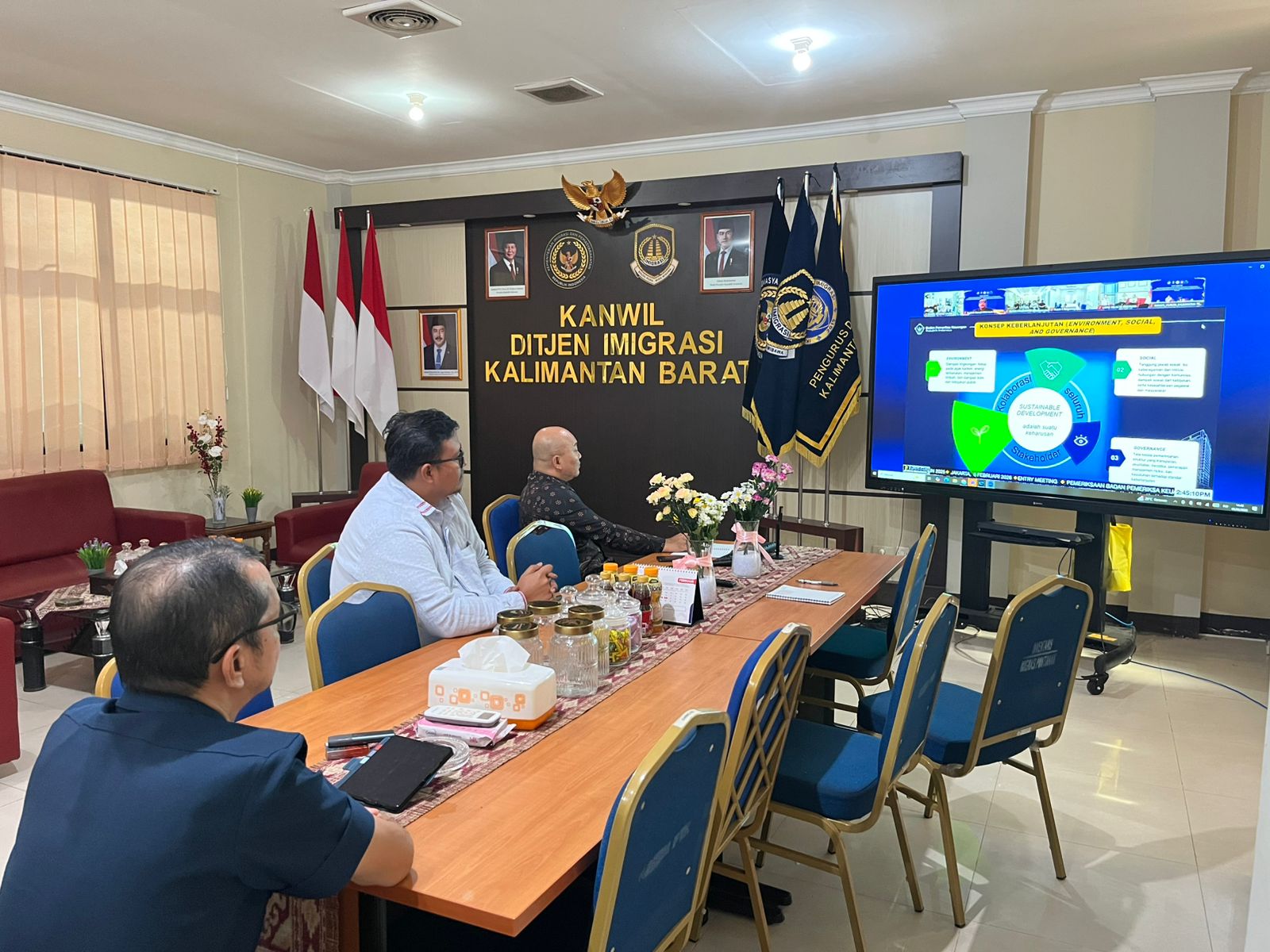 Entry Meeting Pemeriksaan Atas LK Kementerian Koordinator Bidang Hukum, Hak Asasi Manusia, Imigrasi, dan Pemasyarakatan, Kementerian Hukum, Kementerian Hak Asasi Manusia, Serta Kementerian Imigrasi dan Pemasyarakatan Tahun 2025